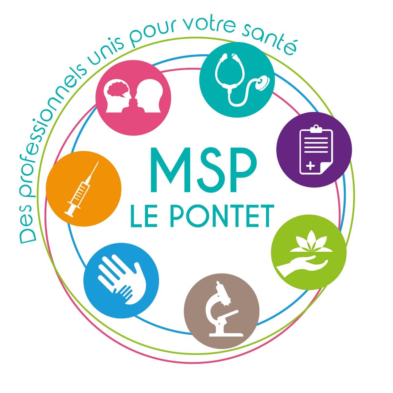 Logo maison de santé du pontet